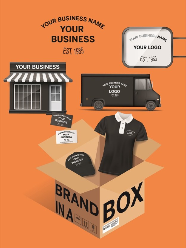 brand in a box